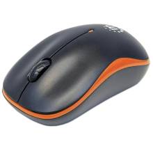 Manhattan Success Wireless Mouse Orange/Black 179409 Manhattan Success Wireless Mouse Orange/Black 179409