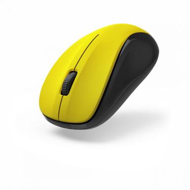 Hama MW-300 V2 Wireless mouse Yellow 00173023 Hama MW-300 V2 Wireless mouse Yellow 00173023