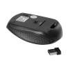 EQuip Optical Wireless 4-Button Travel Mouse Black 245104