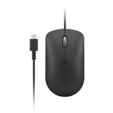 Lenovo 400 USB-C Wired Compact Mouse Black GY51D20875 Lenovo 400 USB-C Wired Compact Mouse Black GY51D20875
