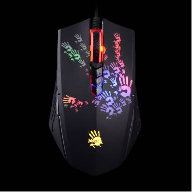 A4-Tech Bloody A60 Light Strike RGB Gaming Mouse Black A4TMYS46161 A4-Tech Bloody A60 Light Strike RGB Gaming Mouse Black A4TMYS46161