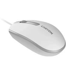 Canyon CNE-CMS10WG wired mouse White/Grey CNE-CMS10WG