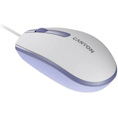 Canyon CNE-CMS10WL wired mouse White Lavender CNE-CMS10WL Canyon CNE-CMS10WL wired mouse White Lavender CNE-CMS10WL