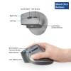 ACT A5155 Ergonomic Wireless Bluetooth Mouse Black AC5155