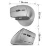 ACT A5155 Ergonomic Wireless Bluetooth Mouse Black AC5155