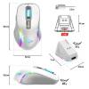Spirit Of Gamer Elite M50 Artic Gaming Wireless Bluetooth Mouse White S-EM50WT