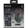 Defender Uran GM-503 Wireless RGB Gaming Mouse Black 52503