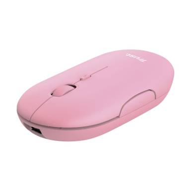 Trust Puck Wireless Bluetooth Mouse Pink 24125 Trust Puck Wireless Bluetooth Mouse Pink 24125