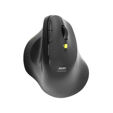 Port Designs Ergo Soft Wireless Bluetooth Rechargeable Mouse Black 910200