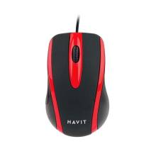 HAVIT Gamenote MS753 Mouse Black/Red HV-MS753