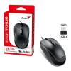 Genius DX-120 Mouse Black Type-C 31010029401