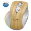 Genius Ergo 9000S Pro Wireless Bluetooth Mouse Pine Wood 31030039407