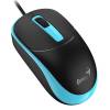 Genius DX-123 Wired Mouse Black/Blue 31010033405