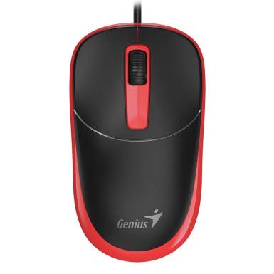 Genius DX-123 Wired Mouse Black/Red 31010033406 Genius DX-123 Wired Mouse Black/Red 31010033406