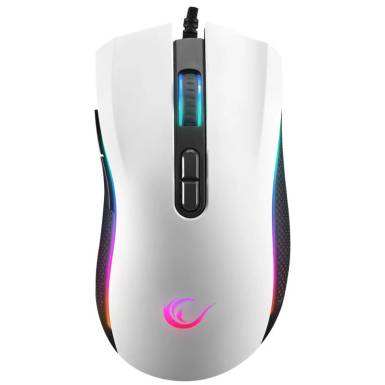 Rampage SMX-R44 V2 Macro Gaming Mouse White 41492 Rampage SMX-R44 V2 Macro Gaming Mouse White 41492