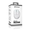 Sharkoon OfficePal M25W Gaming Wireless Mouse White 4044951039654