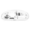 Manhattan Rechargeable Wireless USB Mouse Transparent 190275
