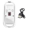 Manhattan Rechargeable Wireless USB Mouse Transparent 190275