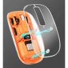 Manhattan Rechargeable Wireless USB Mouse Transparent/Orange 190282