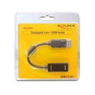DELOCK Adapter Dislayport  male - HDMI female