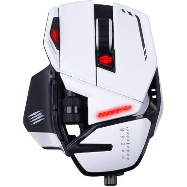 Madcatz R.A.T. 6+ Gaming Mouse White MR04DCINWH000-0 Madcatz R.A.T. 6+ Gaming Mouse White MR04DCINWH000-0