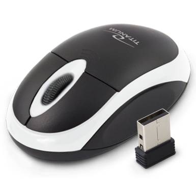 Esperanza Titanum Vulture Wireless mouse Black/White TM116W Esperanza Titanum Vulture Wireless mouse Black/White TM116W