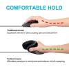EQuip Vertical Ergonomic Wired Mouse Black 245119