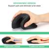 EQuip Vertical Ergonomic Wired Mouse Black 245119