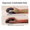 EQuip Ergonomic Dual Mode Wireless Mouse Black 245120