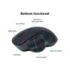 EQuip 6-Button Dual Mode Wireless Mouse Black 245121