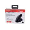 EQuip Ergonomic Wireless Mouse Black 245110