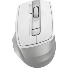 A4-Tech Fstyler FB45CS Air2 Wireless Mouse Silver White FB45CSAIR2-WH A4-Tech Fstyler FB45CS Air2 Wireless Mouse Silver White FB45CSAIR2-WH