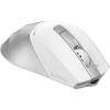 A4-Tech Fstyler FB45CS Air2 Wireless Mouse Silver White FB45CSAIR2-WH