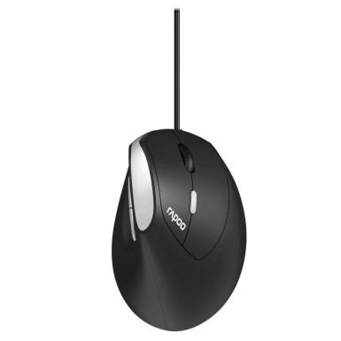Rapoo EV200 Ergonomic Optical Mouse Black 13532 Rapoo EV200 Ergonomic Optical Mouse Black 13532