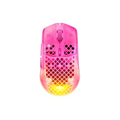 Steelseries Aerox 3 Gaming Wireless Bluetooth Gen 2 Mouse Magenta Haze 62716 Steelseries Aerox 3 Gaming Wireless Bluetooth Gen 2 Mouse Magenta Haze 62716