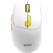 Marvo M809W Wireless Bluetooth Mouse White M809W WH