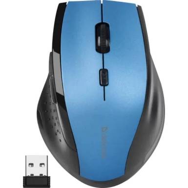 Defender MM-365 Wireless Mouse Black/Blue DEF52366 Defender MM-365 Wireless Mouse Black/Blue DEF52366