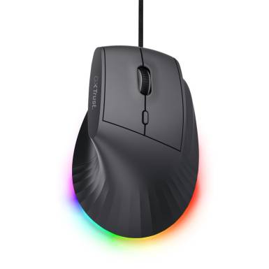 Trust GXT 145 Rexxa Ergonomic Illuminated Gaming Mouse Black 26024 Trust GXT 145 Rexxa Ergonomic Illuminated Gaming Mouse Black 26024