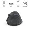 Hama EWM-500R Wireless Ergonomic Vertical Mouse Black 00173088