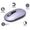 Port Designs Pure MAC Wireless Bluetooth Mouse Lavender 910502