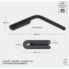 Logitech Mobi Fold Wireless Bluetooth Mouse Graphite 910-007604