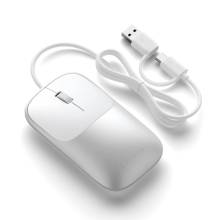 Satechi Slim LX Wired Mouse Silver ST-MULXS