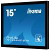iiyama touch monitor, 15", 1024x768, 4:3, 330cd, 8ms, 700:1,VGA/HDMI/DP, Open frame, TF1534MC TF1534MC-B7X