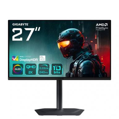 GIGABYTE OLED Monitor 27" MO27Q2 2560x1440, 2xHDMI/Displayport/4xUSB MO27Q2 GIGABYTE OLED Monitor 27" MO27Q2 2560x1440, 2xHDMI/Displayport/4xUSB MO27Q2