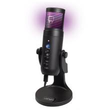 Venom VS2868 LED Streaming Microphone Black VS2868