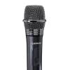 Lenco MCW-011BK wireless Microphone with 6,3mm battery powered receiver Black MCW-011BK