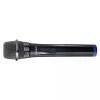 Lenco MCW-020BK Set of 2 wireless microphones with portable battery powered receiver Black MCW-020BK