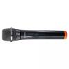 Lenco MCW-020BK Set of 2 wireless microphones with portable battery powered receiver Black MCW-020BK