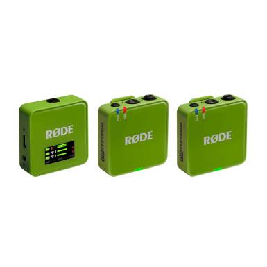 Rode Wireless GO III Compact Wireless Microphone System Green WIGOGEN3-GREEN Rode Wireless GO III Compact Wireless Microphone System Green WIGOGEN3-GREEN