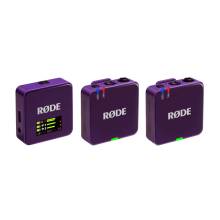 Rode Wireless GO III Compact Wireless Microphone System Purple WIGOGEN3-PURPLE